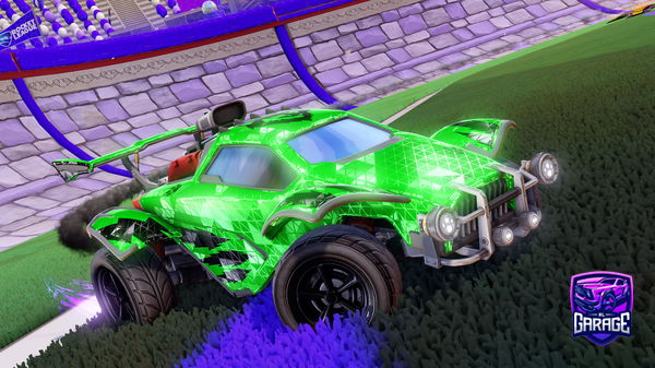 A Rocket League car design from cup2x