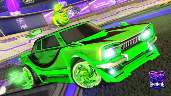 A Rocket League car design from zap88