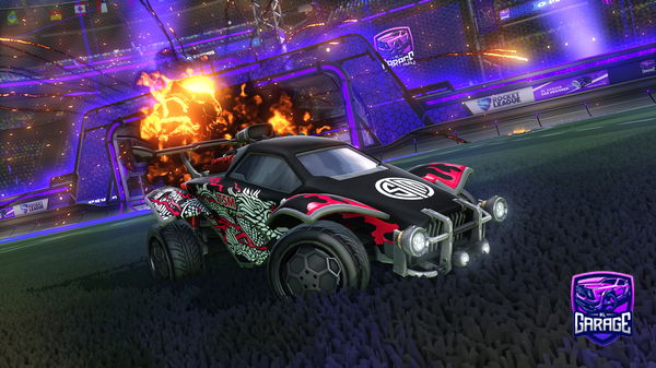A Rocket League car design from cignvvcio__