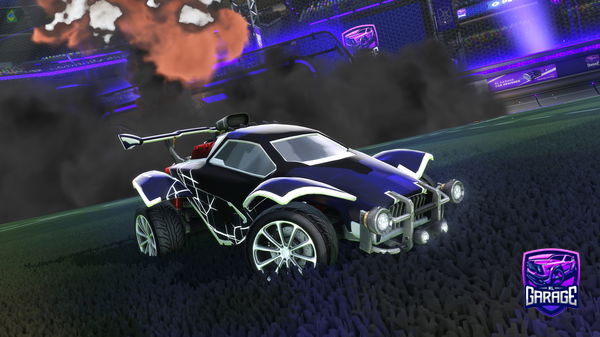 A Rocket League car design from Again_osk