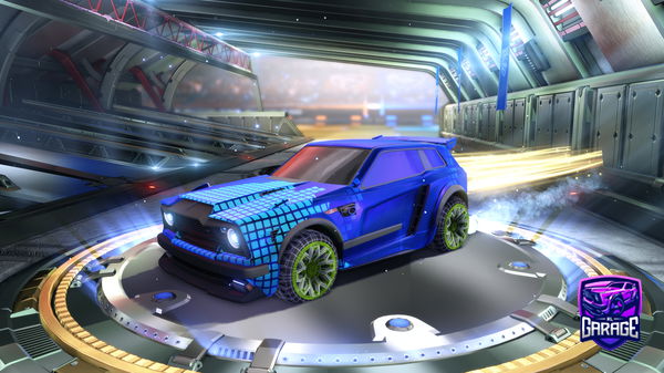 A Rocket League car design from KirbyGamer813