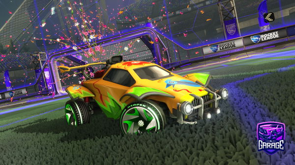 A Rocket League car design from ZenirisRL
