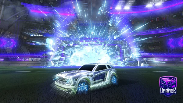 A Rocket League car design from almightyloaf356