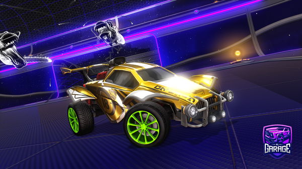 A Rocket League car design from jeno15215