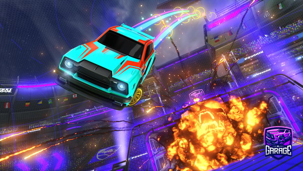 A Rocket League car design from Brawlmaster07
