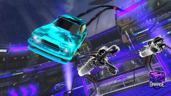 A Rocket League car design from BlazziMan