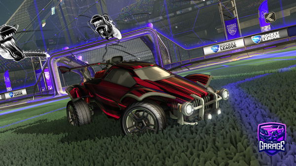 A Rocket League car design from Mdoggerrrrr