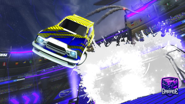 A Rocket League car design from Maicorn9999