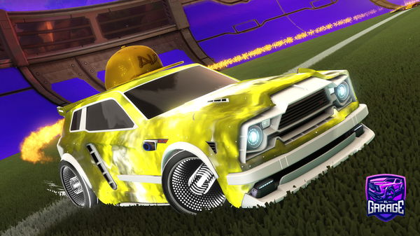 A Rocket League car design from SkyStrikeRL