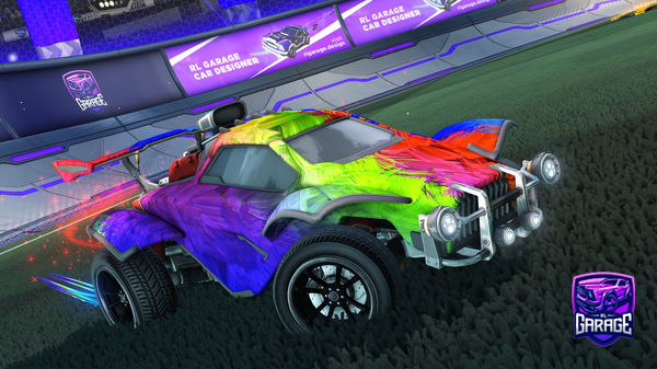 A Rocket League car design from safir-_-