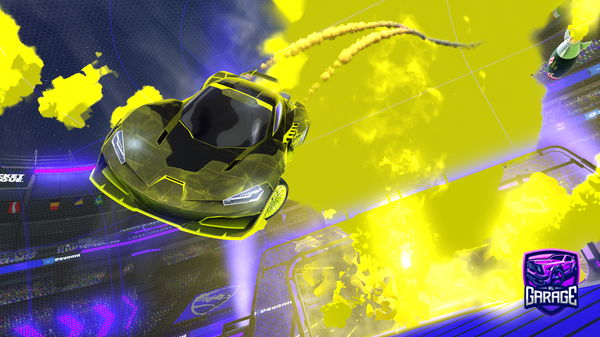 A Rocket League car design from zaddation