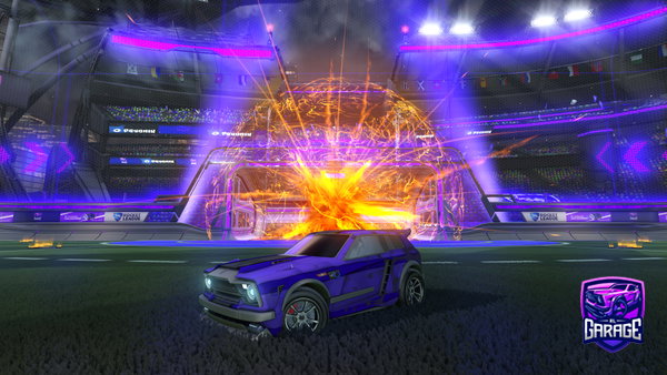 A Rocket League car design from teitogl11