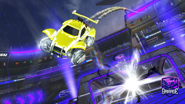 A Rocket League car design from CKXEditz