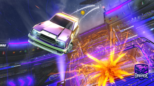 A Rocket League car design from sportn_74