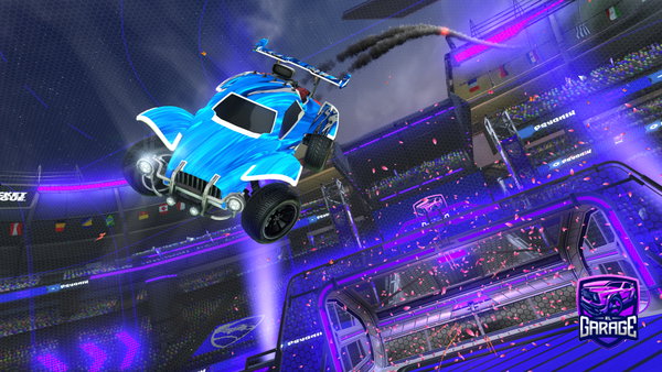 A Rocket League car design from Mohamedhany590