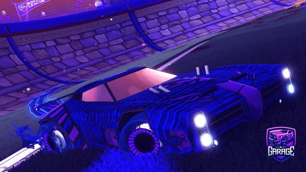 A Rocket League car design from est-oc31