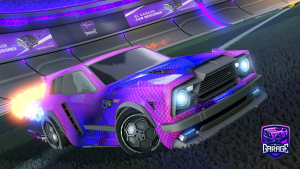 A Rocket League car design from petit_draw