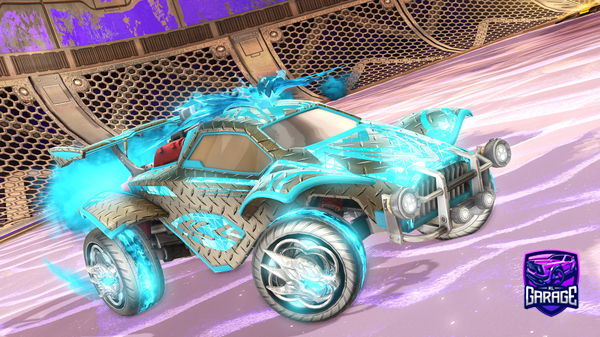 A Rocket League car design from Playhousedisneybfb2010