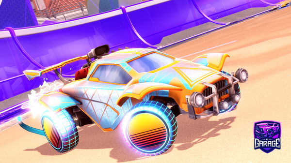 A Rocket League car design from MrSomeone