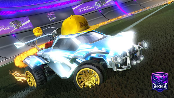 A Rocket League car design from Alan_Breezy