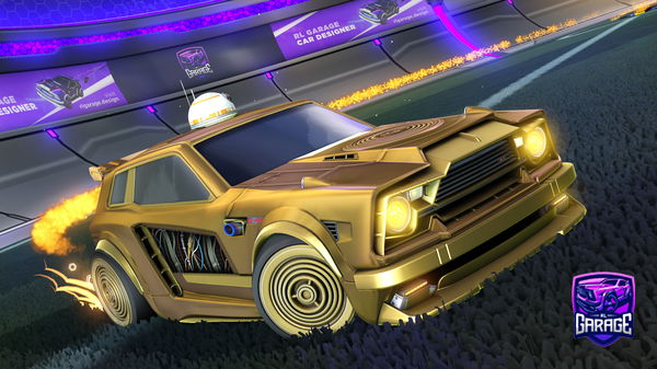 A Rocket League car design from KleyG785