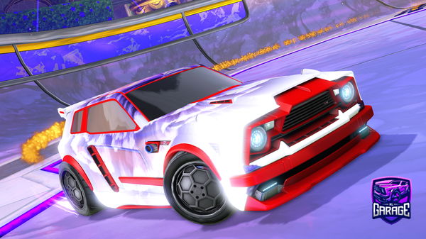 A Rocket League car design from Fl_Ploop