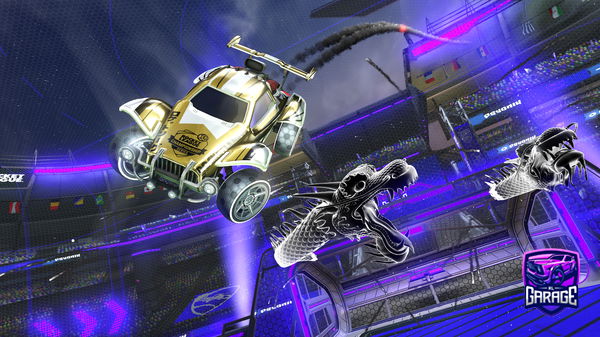 A Rocket League car design from CheapestPricesOnRLG