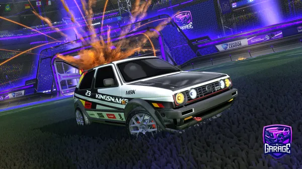A Rocket League car design from XTSushi