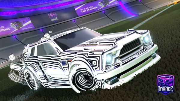 A Rocket League car design from KleyG785