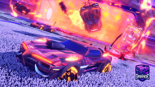 A Rocket League car design from UltraKoshary