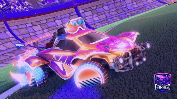 A Rocket League car design from XudiBTB2