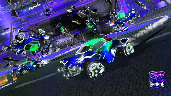 A Rocket League car design from Bongers