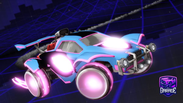 A Rocket League car design from ocloudedo