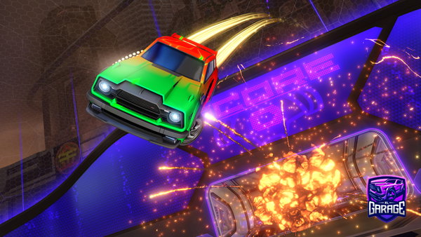 A Rocket League car design from Aidanduges