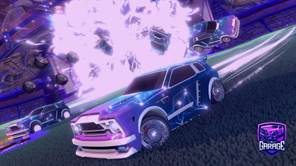 A Rocket League car design from Sheesh36