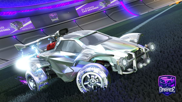 A Rocket League car design from hazardkill723