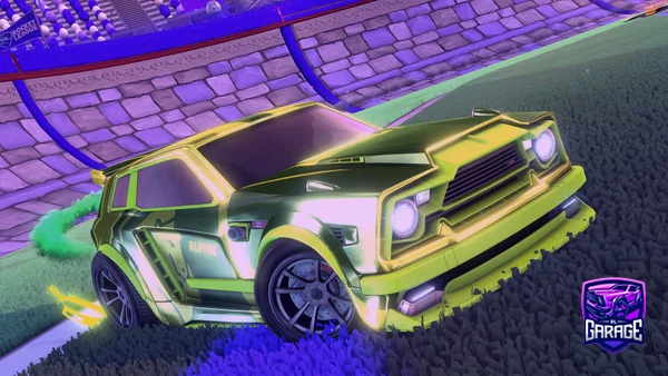 A Rocket League car design from Garoh_