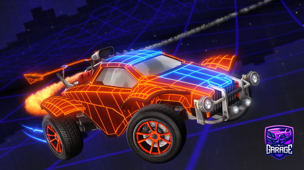 A Rocket League car design from xCalamity