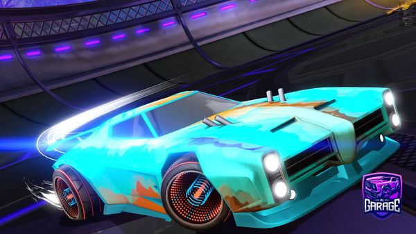 A Rocket League car design from EK1102