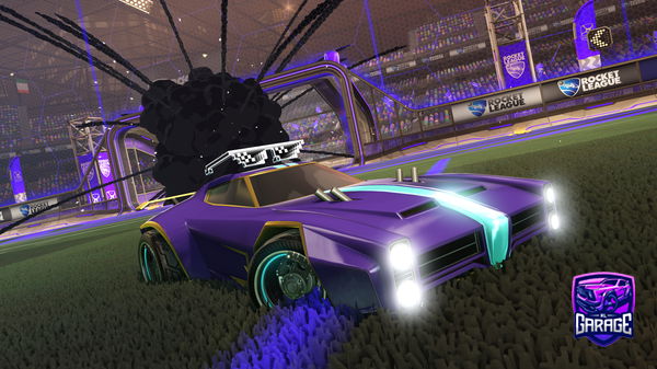 A Rocket League car design from 3XTR4FR0ST