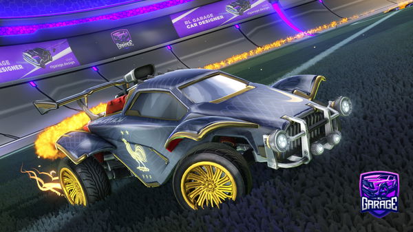 A Rocket League car design from PsnCQS_xander