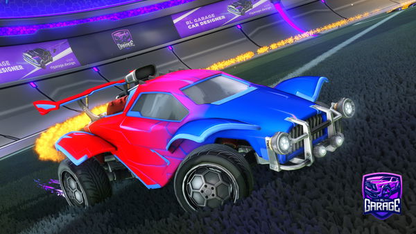 A Rocket League car design from Enzocoz