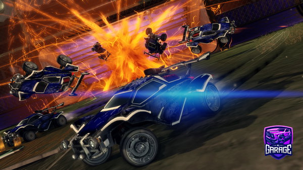 A Rocket League car design from hik587