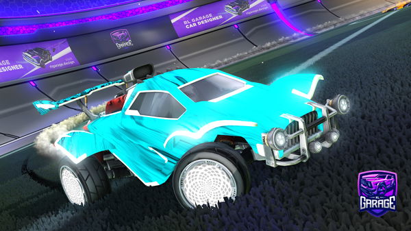 A Rocket League car design from young_Messi