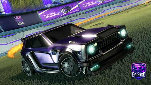 A Rocket League car design from MateX_FT
