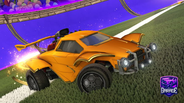 A Rocket League car design from ronaldonazariozidane