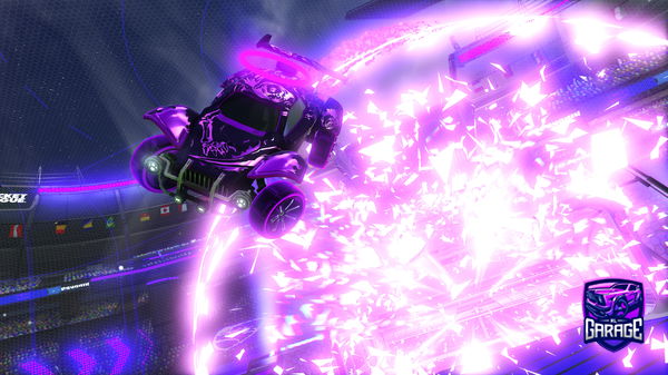 A Rocket League car design from CicredQC