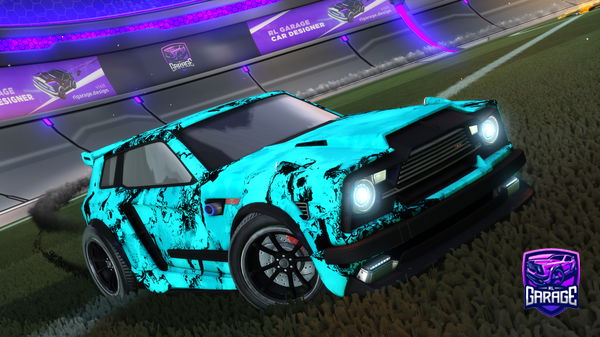 A Rocket League car design from Fennec__18