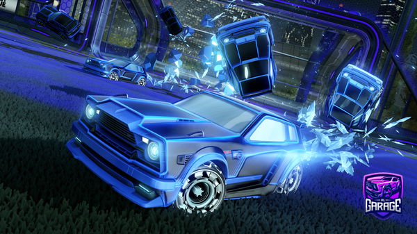 A Rocket League car design from UncleGary22