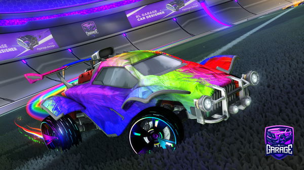 A Rocket League car design from LGB_Merica